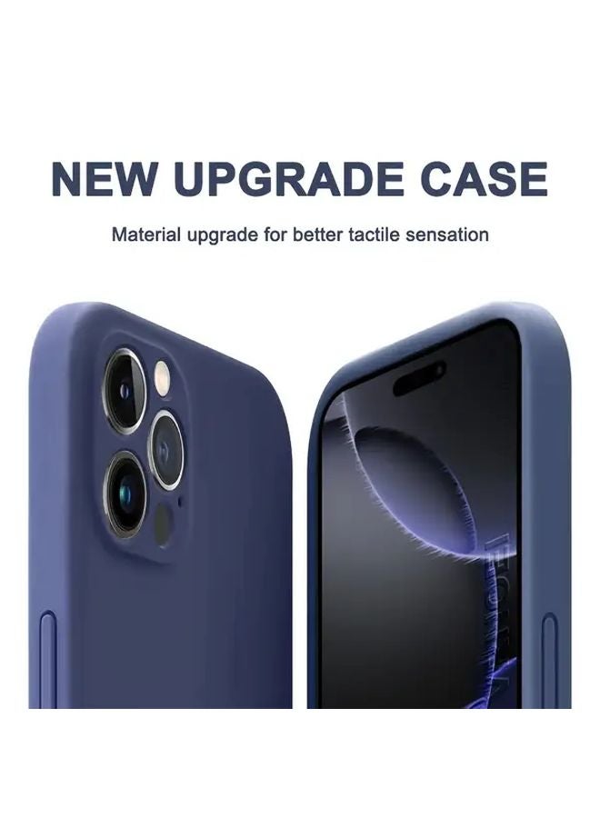 Light Blue Phone Case Compatible With iPhone 16 Pro For Drop And Collision Protection - Image 2